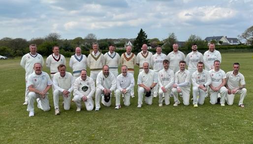 Both teams before the game